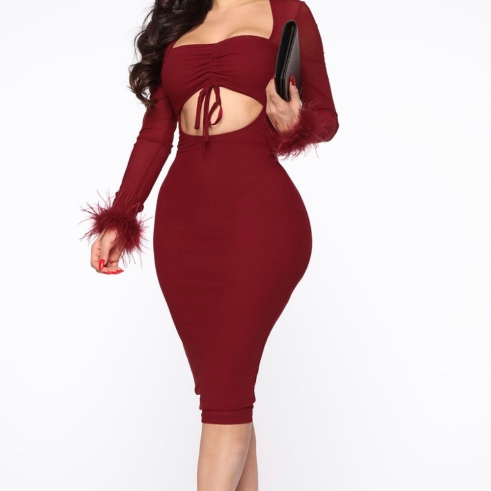 Take My Autograph Midi Dress